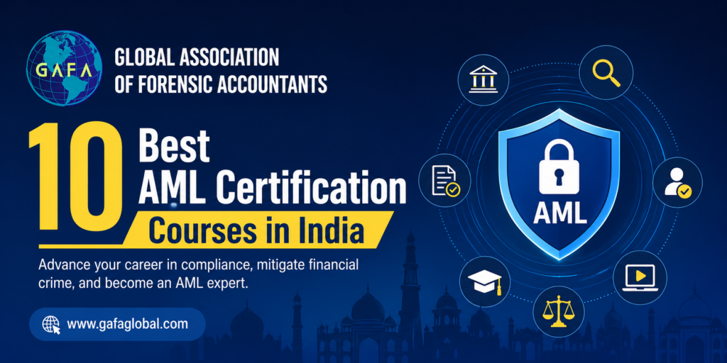 10 Best AML Certification Courses in India (2026 Guide + Fees and Career Scope)