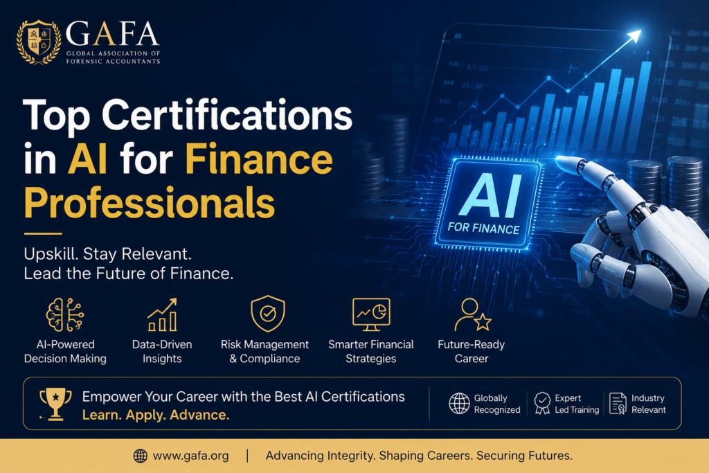 Why Are Certifications in AI for Finance Professionals Becoming Essential?