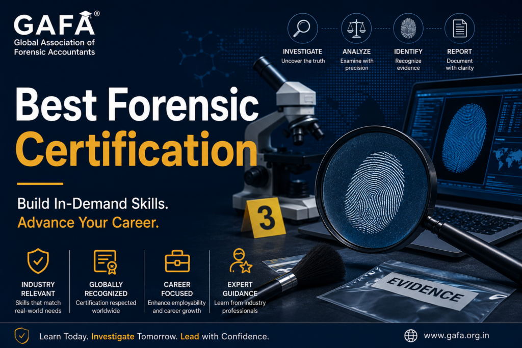 How to Select the Best Forensic Certification: A Complete Guide for Your Career
