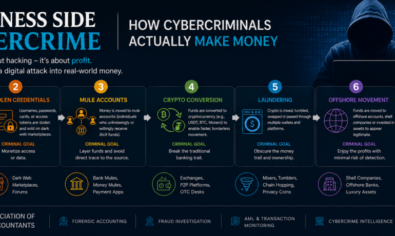 Learn how criminal runs their business