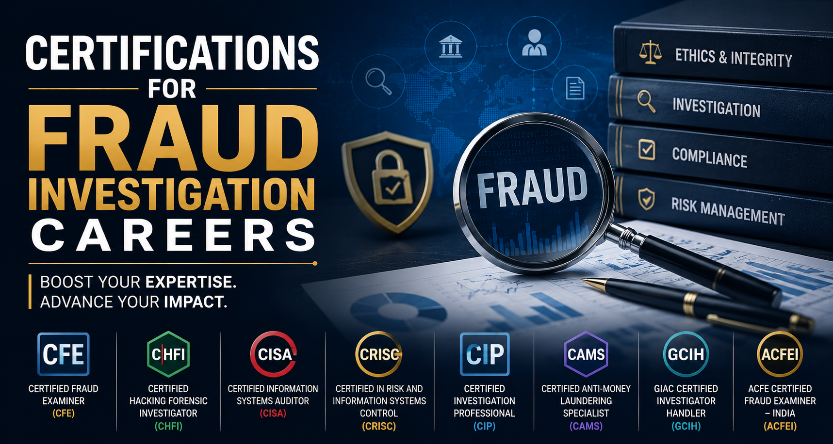 Certifications for Fraud Investigation Careers