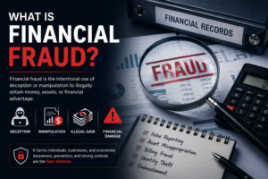 What is financial fraud