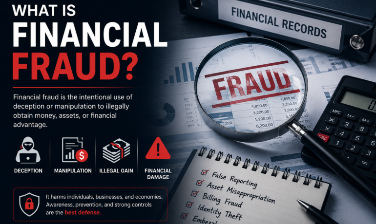What is financial fraud
