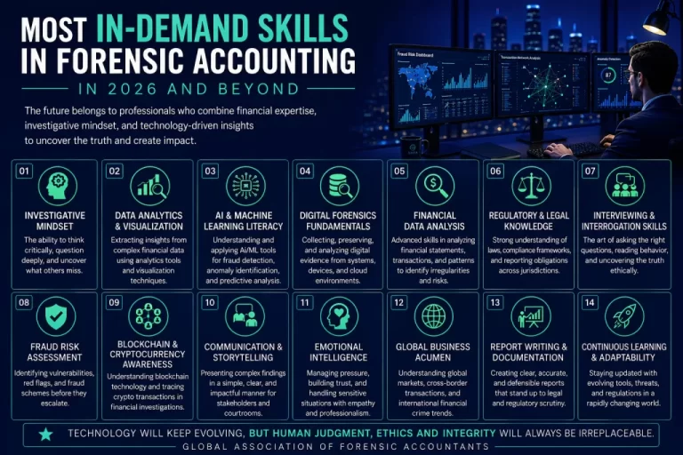 Professional Certifications by Global Association of Forensic Accountants